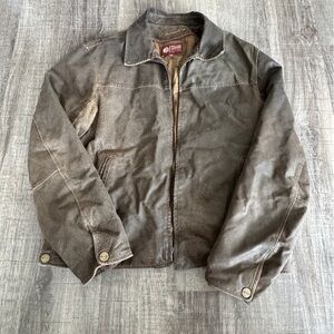 Vintage Wilson Leather Brown Jacket